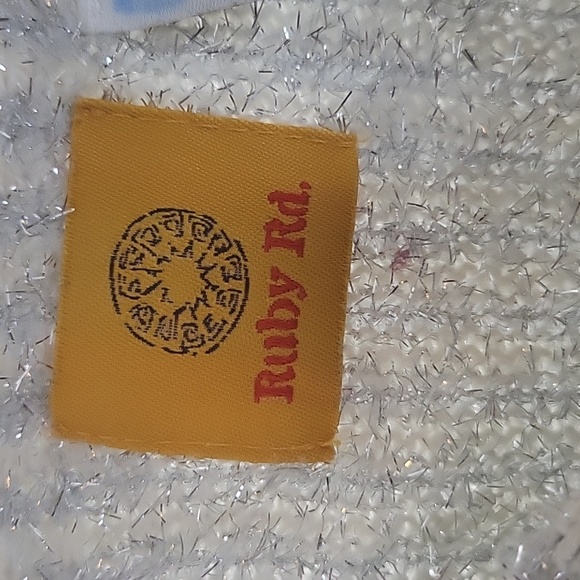 Ruby Rd metalic sweater - Picture 5 of 6